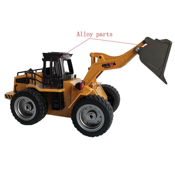 Excavatrice verte-Camion de construction télécommandé EbConstruction
