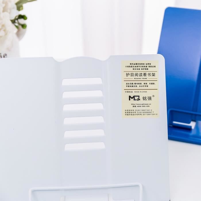 Support De Lecture Bleu En Plastique Et Métal - Neuf Avec Emballage D'origine (2000-2021)
