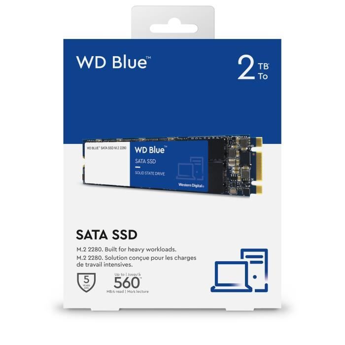 Disque Dur Externe SSD -USB 3.0- 2To M.2