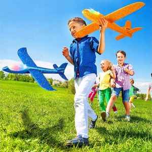 Lot De 2 Planeurs Polystyrène Avec Catapulte – Avion Jouet Extérieur Pour Enfants Dès 3 Ans