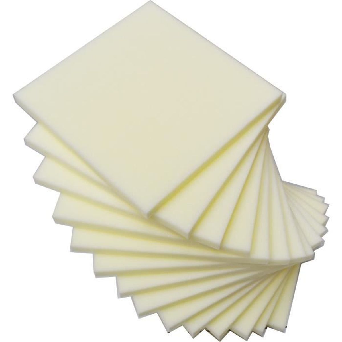 2 mousse polyéther 2 cm x 35 cm x 35 cm coussin siège chaise fauteuil 2 mousse polyéther 2 cm x 35 cm x 35 cm coussin siège chaise fauteuil