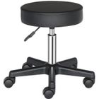 ALIGHTUP Tabouret à roulettes Similicuir réglable en Hauteur 46-61cm pivotable 360°Noir