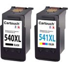 540XL 541XL - Pack de 2 Cartouches d’encre compatibles CANON PG-540 CL-541 XL – pour cartouche canon 540 541 XL CARTOUCHINK
