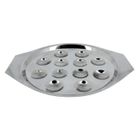 THEKITCHENETTE THE KITCHENETTE Lot 6 plats à escargots 12 trous 4615205 gris