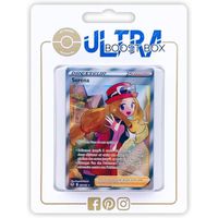 Serena 193/195 Dresseur Full Art - Myboost X Epée et Bouclier 12 Tempête Argentée - Coffret de 10 cartes Pokémon Françaises