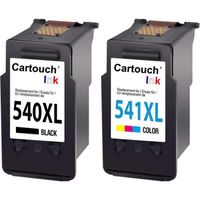 540 541 XL Pack de 2 Cartouches compatibles avec CANON PG540 CL541 XL PG-540 CL-541 XL