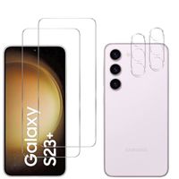 Verre Trempé pour Samsung Galaxy S23 PLUS et Protection Caméra [Pack 2] Film Vitre Protection Phonillico®