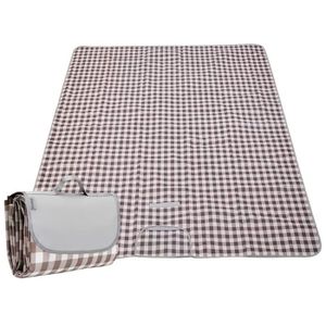 Couverture De Pique-Nique Extra Large 200x200 Cm Impermeable Avec Poignée - Idéale Plage Jardin Camping