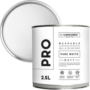 PEINTURE - VERNIS Peinture intérieure Blanc pour murs et plafonds, B