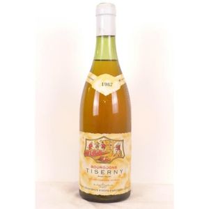 VIN BLANC bourgogne doucet tiserny blanc 1967 - bourgogne