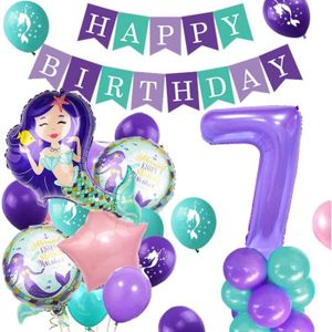Decoration Anniversaire Sirene Cdiscount