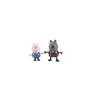 FIGURINE - PERSONNAGE Figurines Peppa Pig - Chien Danny et Cochon Georges