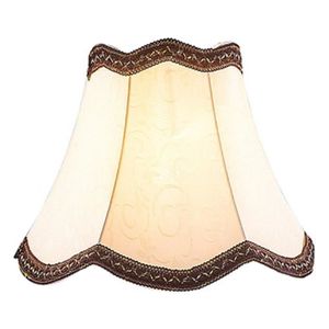 lampe de 8,6 x 8,6 x 6,6 pouces FRCOLOR Abat-jour en tissu pliss/é pour lampe de table lustre lampadaire