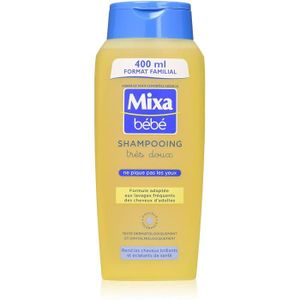 Mixa Bébé Shampoing Très Doux 400 ml - Lot de 2 