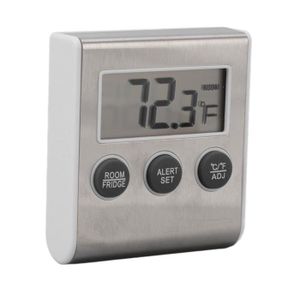 Thermomètre sans fil pour réfrigérateur et congélateur avec 2 capteurs  [Rosenstein & Söhne] : : Cuisine et Maison