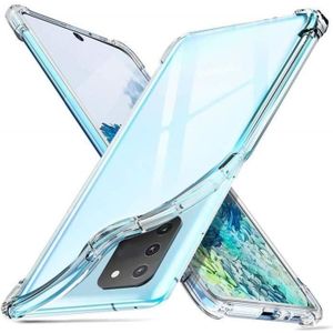 Housse Antichoc Transparente pour Smartphone Jalouza Chaîne Téléphone pour Samsung Galaxy S20 Ultra 5G Coque avec Cordon argentée Tour de Cou Différentes Marques 