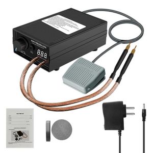 Soudeuse à Batterie 3.8 KW Avec Fer à Souder - Soudure Par Points Pour Piles 18650/22650/32650 - 220V, Fonction 2 En 1