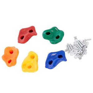 Alomejor 10 Pi/èCes Prises descalade Prises descalade pour Enfants pour Votre Mur de Pierre de Bricolage