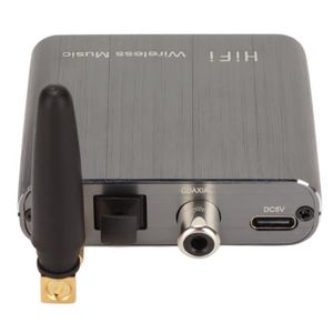 Émetteur Audio Bluetooth 5.0 2 en 1 pour TV PC Casque HiFi Haut-Parleur  August MR280 Adaptateur avec Bypass Faible Latence Multipoint Contrôle du  Volume Optical RCA 3.5 Aux USB-C pour 2 Appareils 