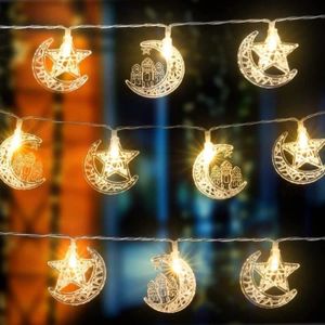 BANDEROLE - BANNIÈRE YOSOO Guirlande LED lune et étoile pour décoration
