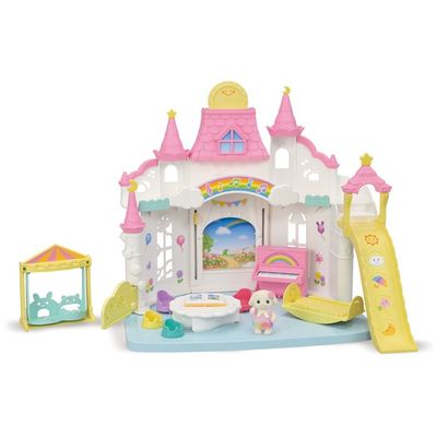 Sylvanian Families – Le Trio Des Bébés à La Piscine – Figurines Articulées Avec Accessoires De Plage, Dès 3 Ans