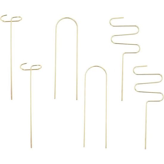 15 Piquets Métalliques Pour étiquettes De Jardin - 40 Cm De Haut - Résistants Aux Intempéries - Pour Herbes, Plantes En Pot
