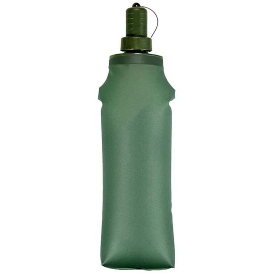 Lot De 3 Gourdes Pliables Réutilisables 500 Ml - Sans BPA, Légères, Lavables Au Lave-vaisselle - Idéales Randonnée, Voyage