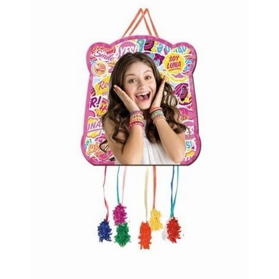 Pinata Disney Soy Luna A Ficelles 28 X 33 Cm Anniversaire Fete Enfants Cdiscount Jeux Jouets