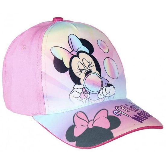 Casquette Minnie Mouse Disney Enfant Fille 51 Cm 2 4 Ans Rose Cdiscount Pret A Porter