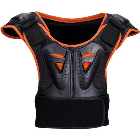 PELLOR Course Gilets Colonne Vertébrale Équipement De Protection Cyclisme Moto Gilet Ski Équitation Skateboard Poitrine Dos Protecteur Anti-chute Gear