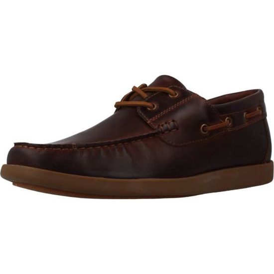Bateau CLARKS 136864 Marron Textile Homme Marron Cdiscount