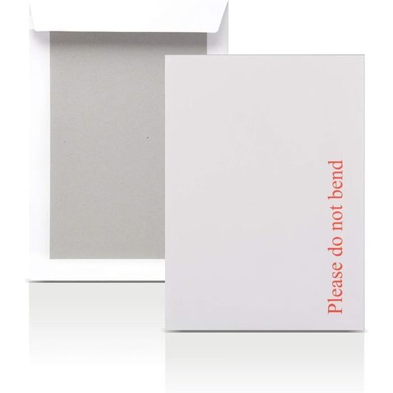 Netuno 50 Enveloppes Ivoire Longues Rabat Pointu Colle Humide Sans Fenêtre 110x220mm 120g Aster