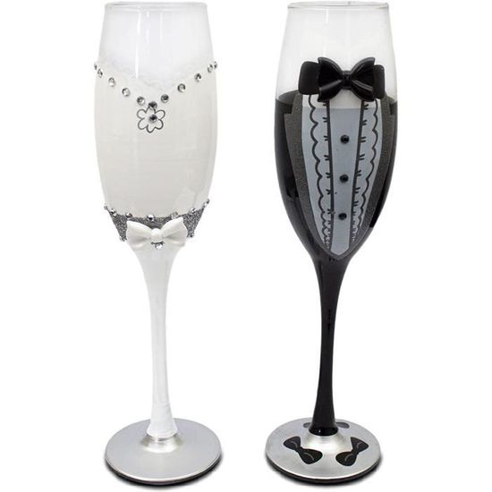Flute Champagne Vive les Mariés !11 Cdiscount Maison
