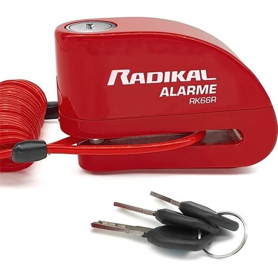 Bloc Disque Alarme Antivol Moto Bloque Disque Scooter Disc Lock Avec