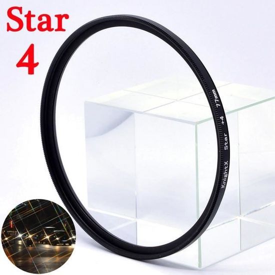 KnightX filtre d'objectif 49mm 52mm 55mm 58mm 62mm 67mm 72mm 77mm pour