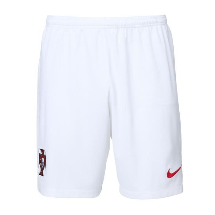 NIKE Short de football extérieur Portugal 18 - Mixte - Blanc