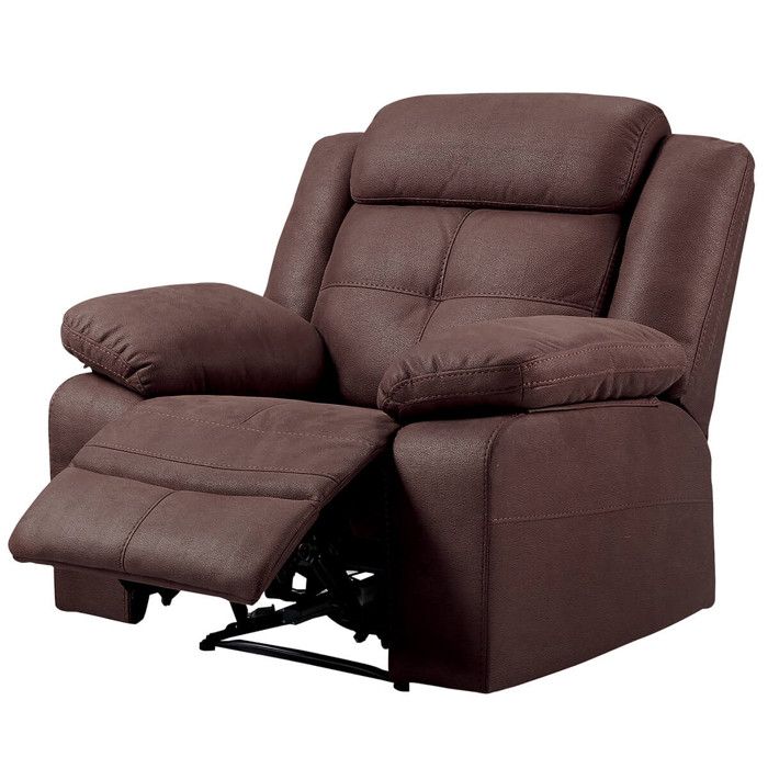 Fabares - Fauteuil Relax Manuel Chocolat