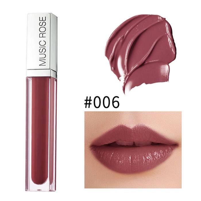 Nouveau brillant à lèvres maquillage lip mat rouge à lèvres liquide imperméable de longue durée@6