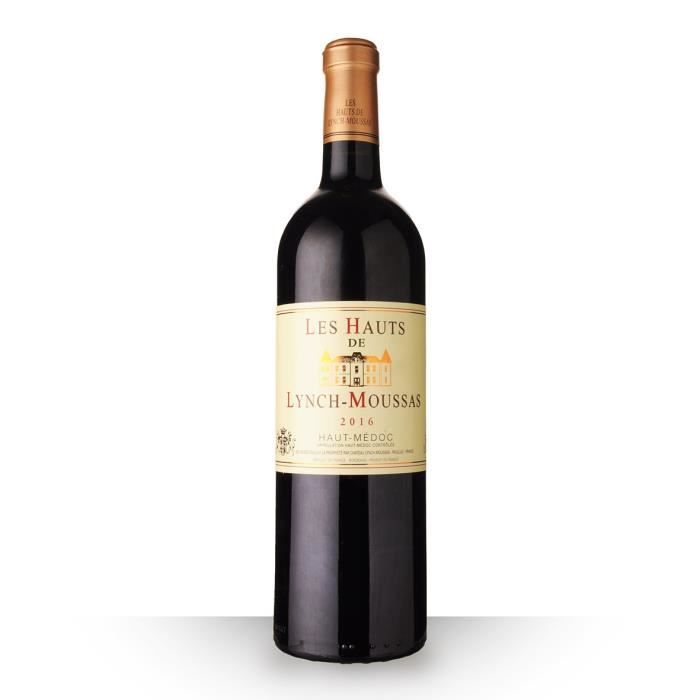 les Hauts du Château Lynch-Moussas 2016 AOC Haut-Médoc - 75cl - Vin Rouge