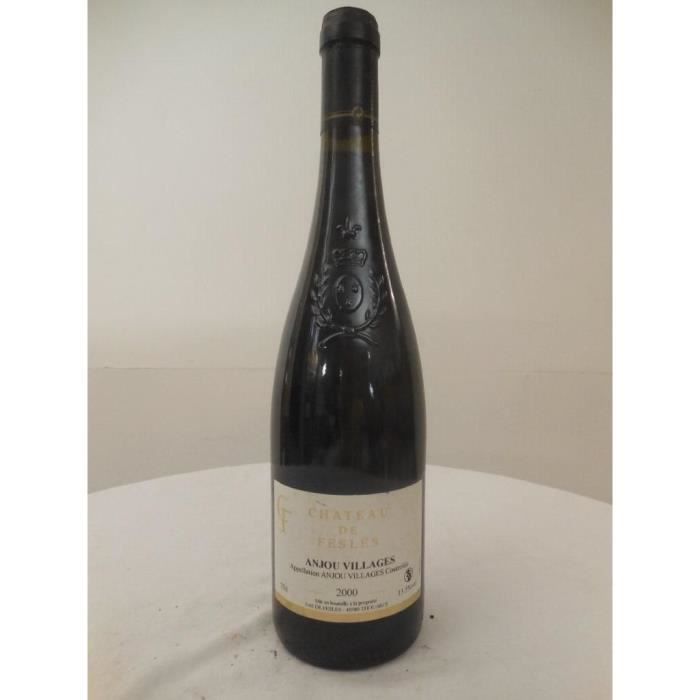 anjou château de fesles rouge 2000 - loire - anjou france