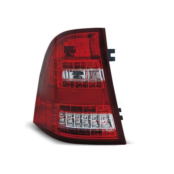 Paire de feux arriere Mercedes ML W163 98-05 LED rouge blanc