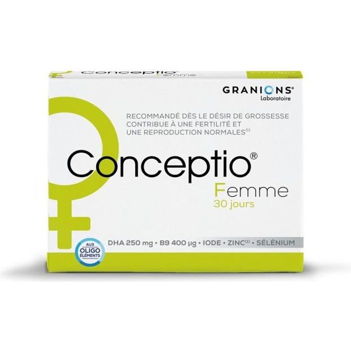 Granions Conceptio Femme 30 gélules et 30 capsules
