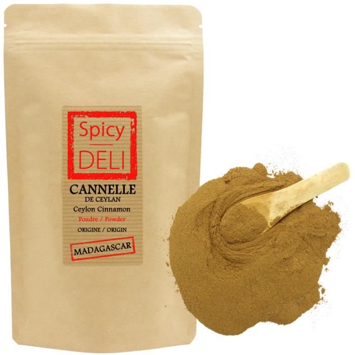 Cannelle de Ceylan en poudre.200 gr Origine Madagascar.