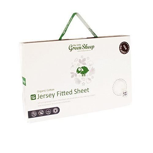 The Little Green Sheep Drap-housse pour couffin Jersey biologique