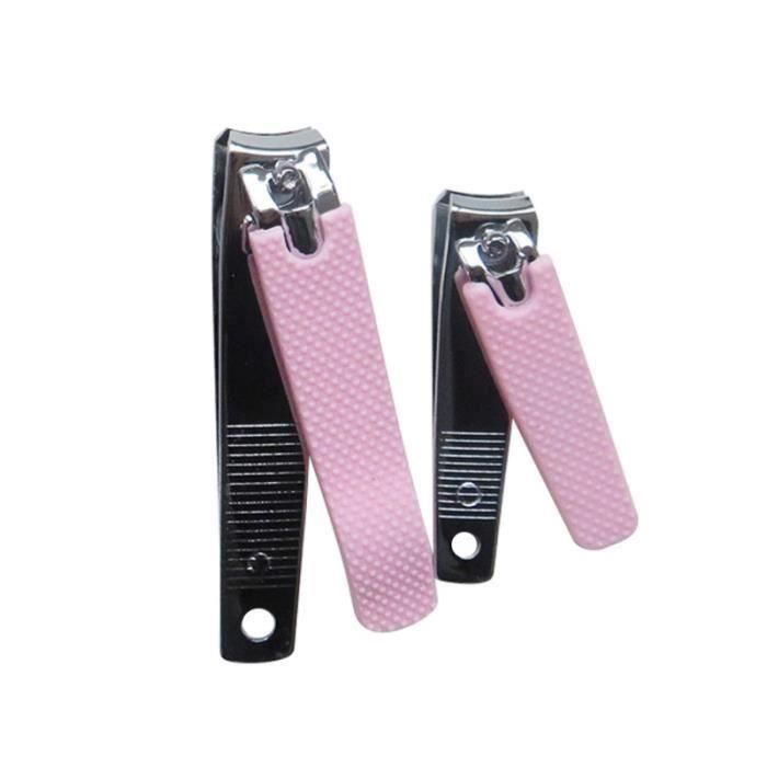 3 pièces coupe-ongles Portable en acier au carbone Durable pratique manucure ciseaux outils de pédicure GAZON ARTIFICIEL