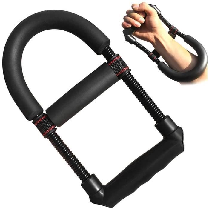 Lixada Adjustable Hand Grip Arm Trainer Forearm Hand Wrist Finger Exerc Fitness Trainer Hand Exerc r Grip Strength Trainer Str A69
