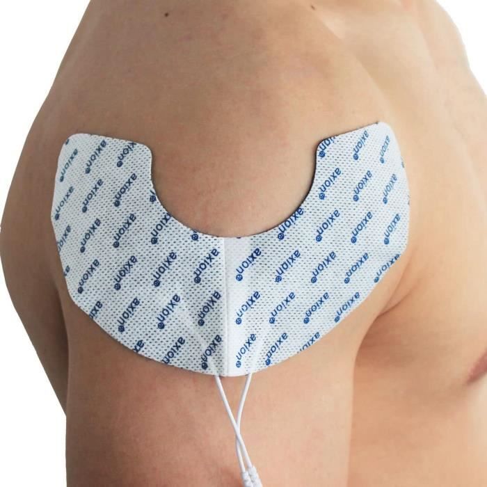 Electrodes compatibles electrostimulateur TENS EMS - 2 électrodes po Patch pour electrostimulation TENS