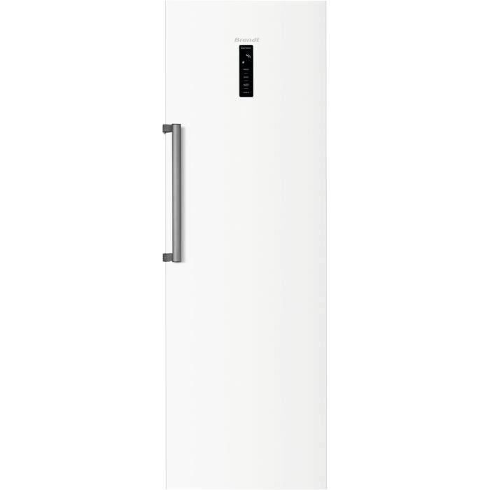 BRANDT BFL862YNW - Réfrigérateur 1 porte - 355 L - Froid ventilé - A++ - L59,5 x H185 cm - Blanc