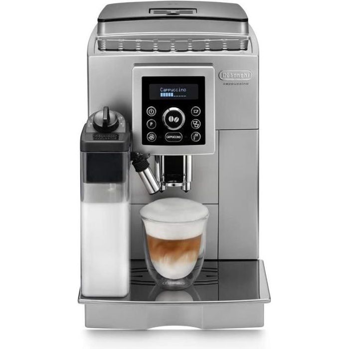 DELONGHI SB ECAM 23.460.S cafetière electrique, 1450 W, 1.8 liters, Argent