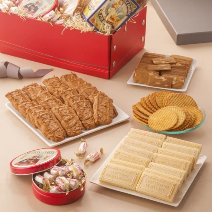 Coffret Cadeau Gourmand - Panier Gourmand du Nord Option - Sans coffret - Fabriqué en France